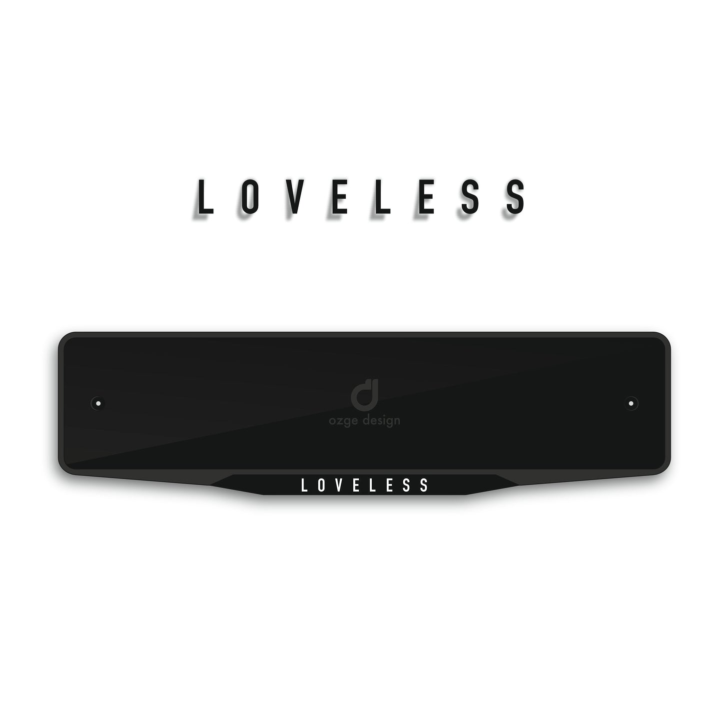 'LOVELESS' Special Design Plate Frame